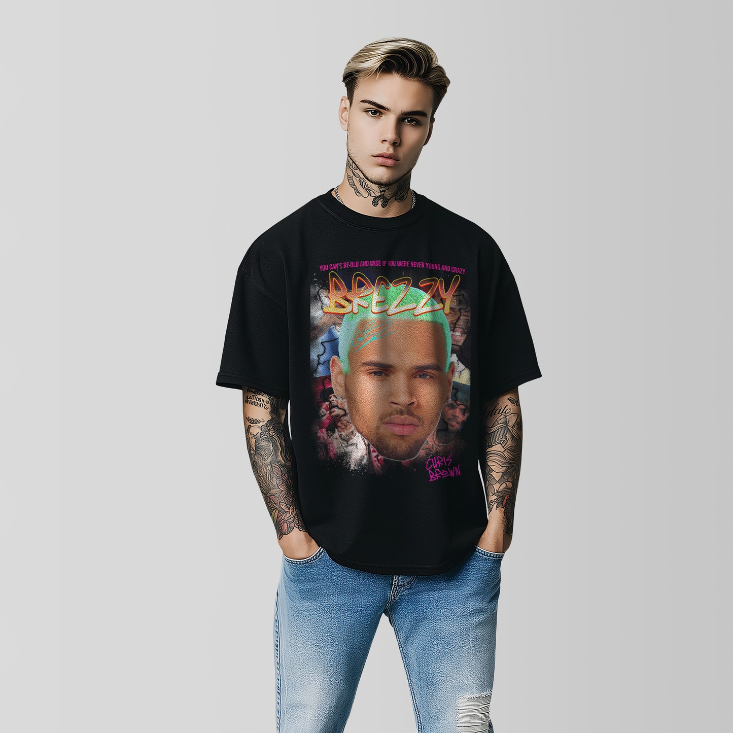 Camiseta Chris Brown ''Breezy''