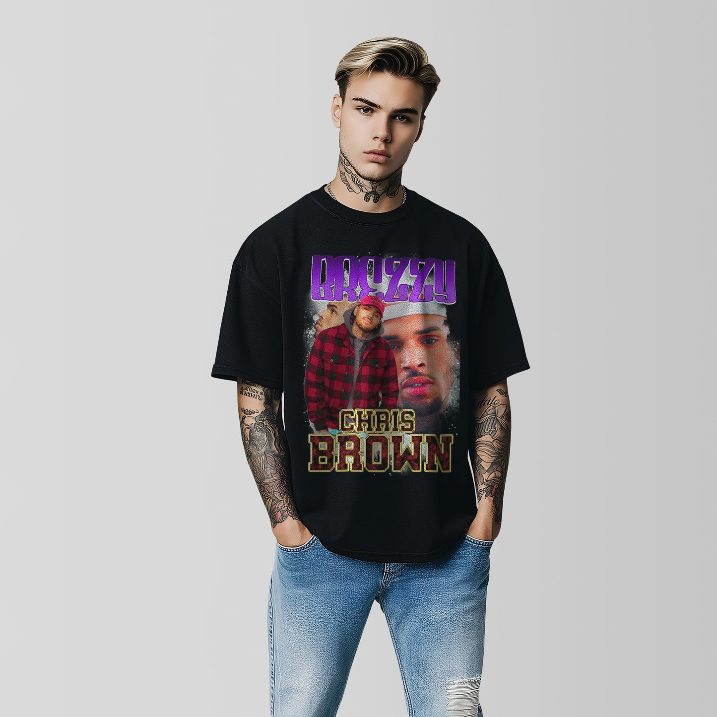 Camiseta Chris Brown ''Breezy''