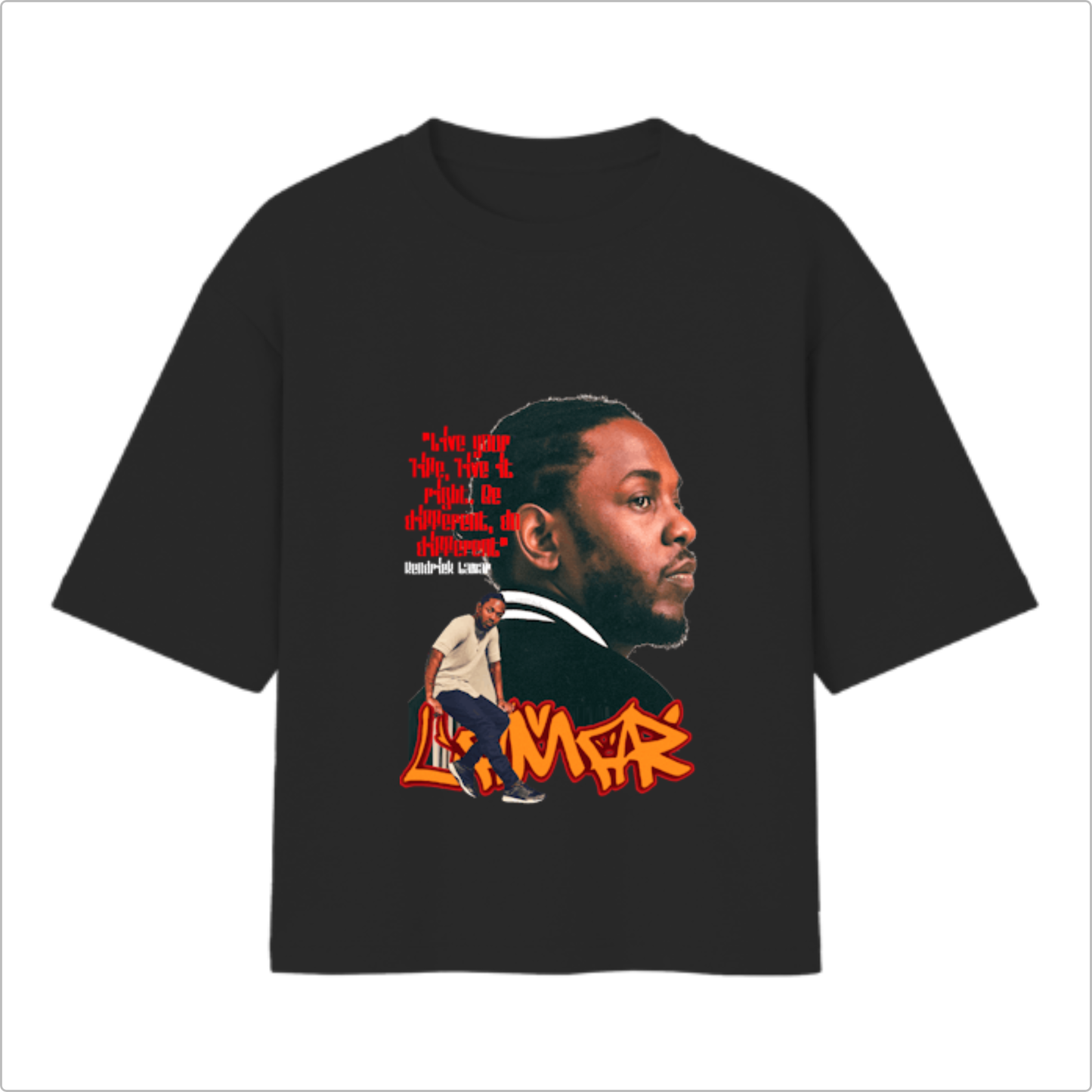 Camiseta ''Kendrick Lamar''