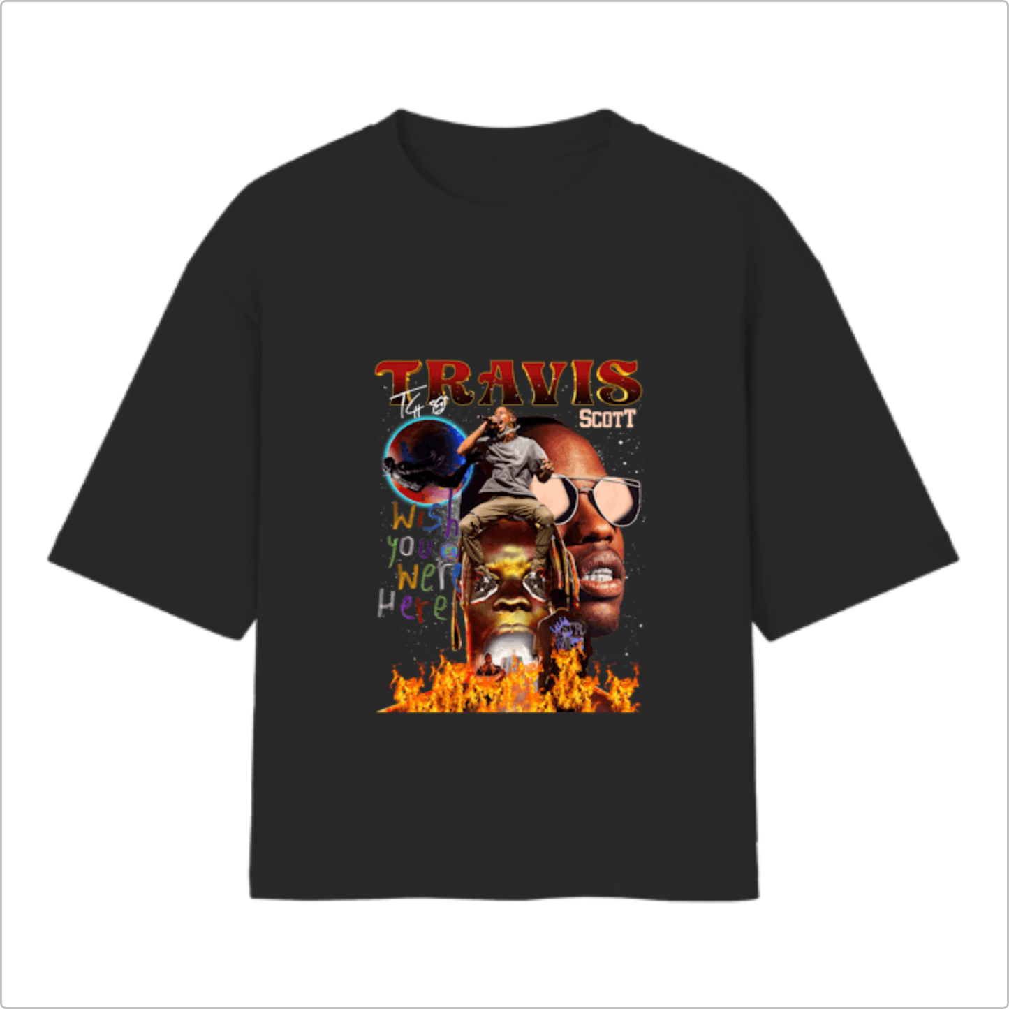 Camiseta Travis Scott ''Astroworld''