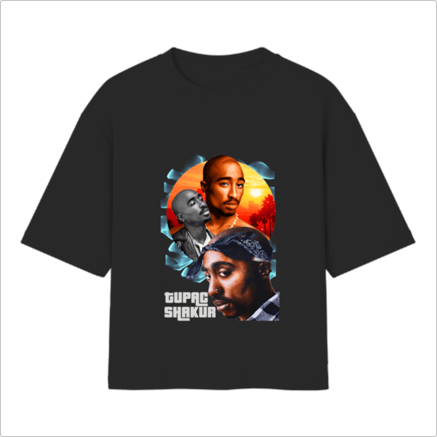 Camiseta Tupac ''GTA''