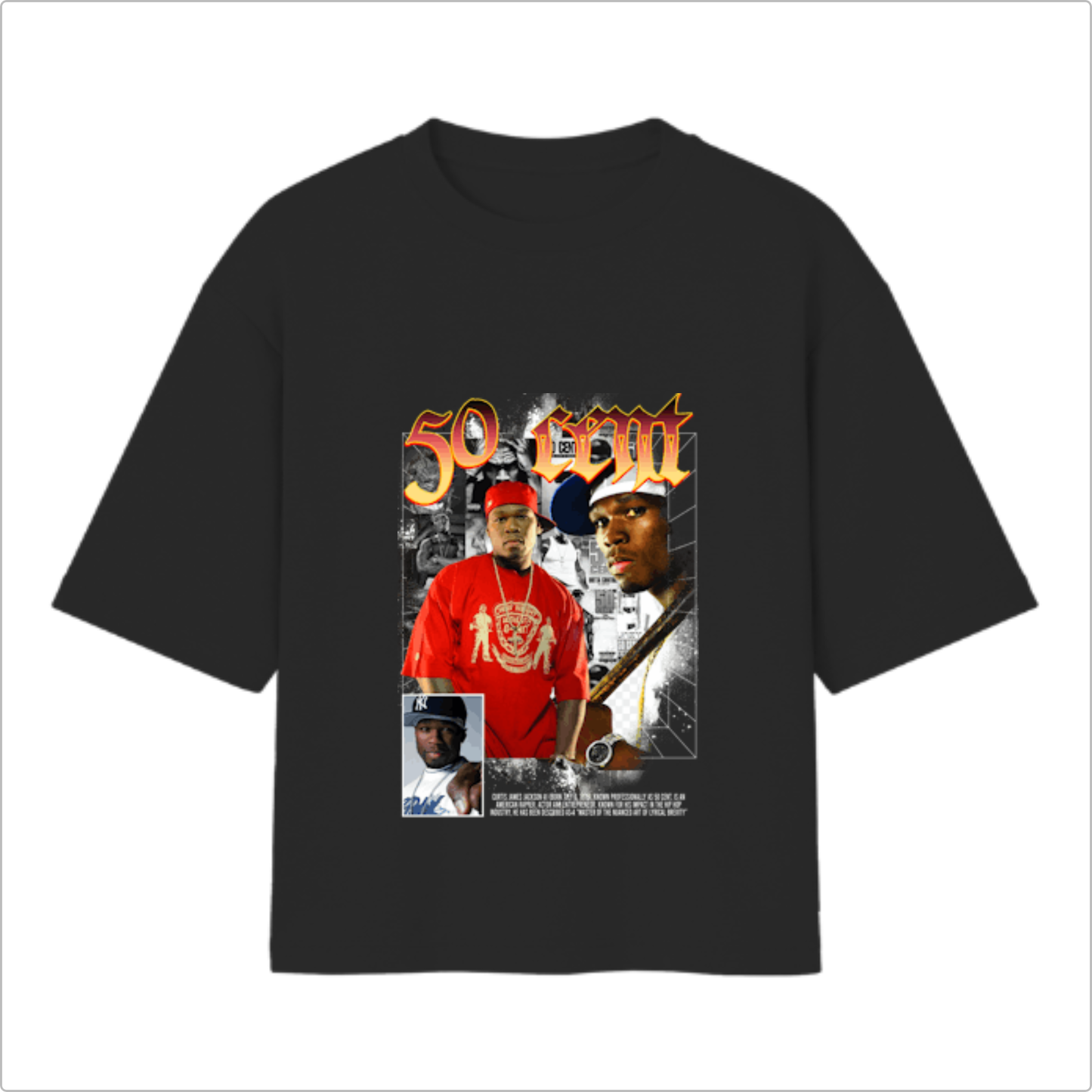 Camiseta ''50 cent''