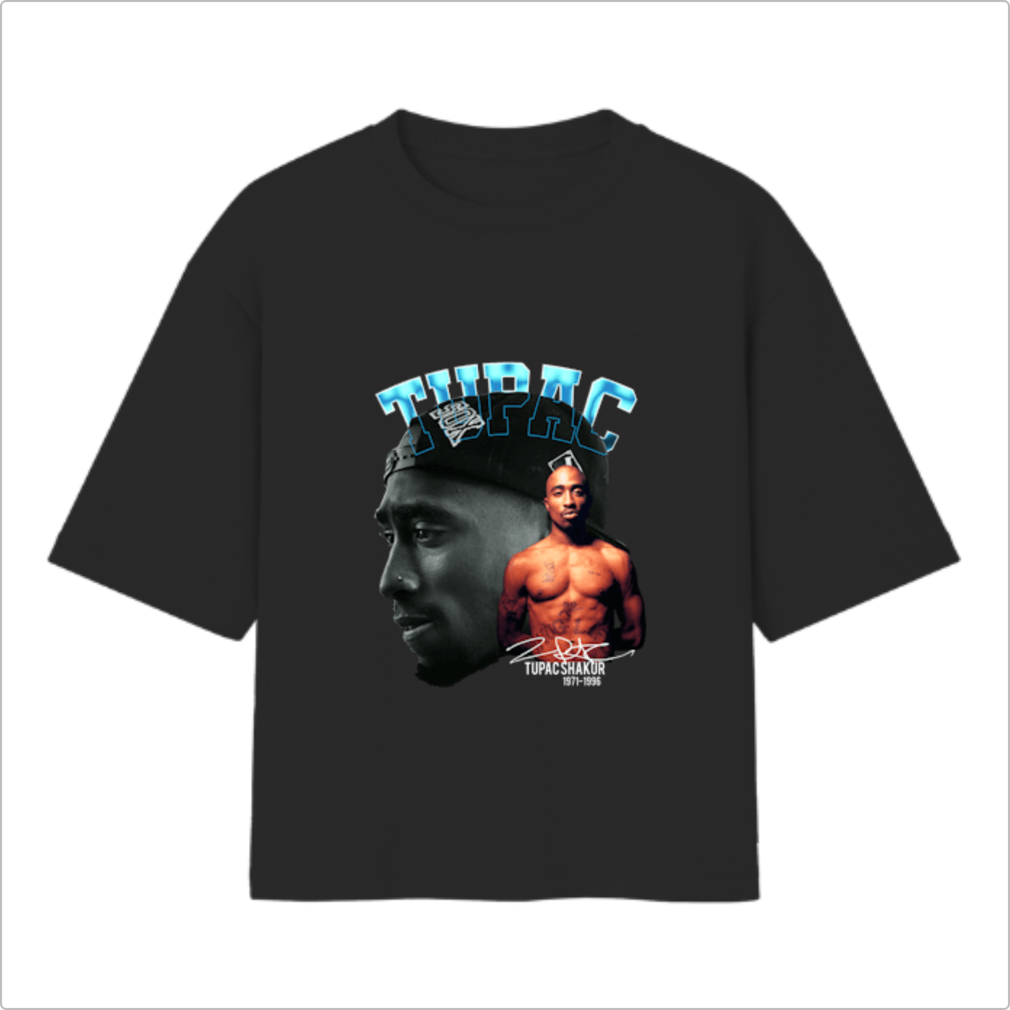 Camiseta ''Tupac Check Out Time''