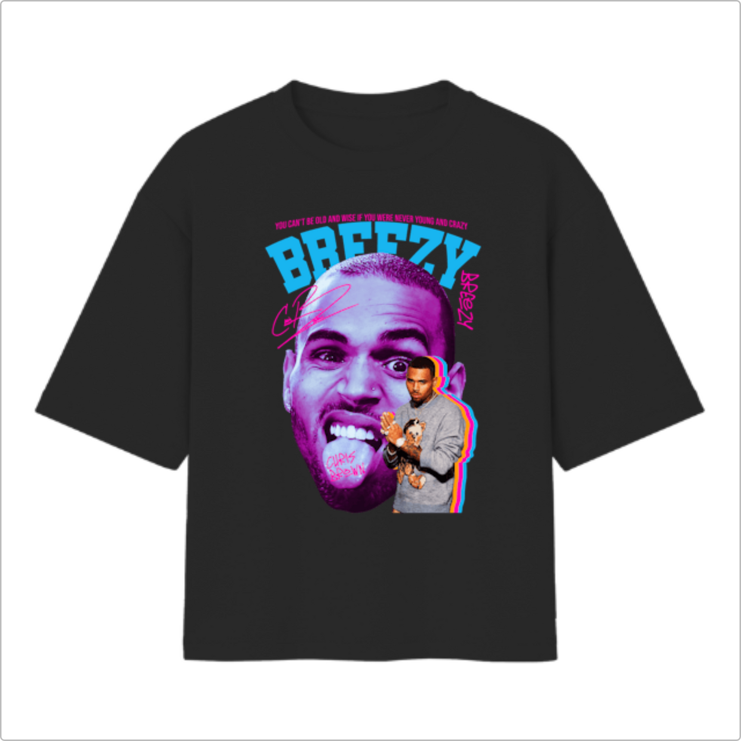 Camiseta Chris Brown ''Breezy''