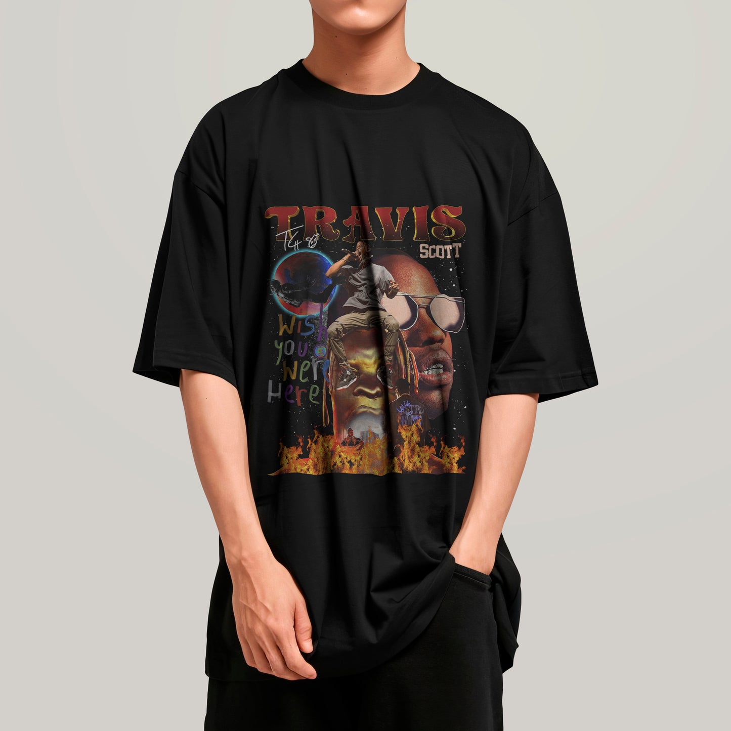 Camiseta Travis Scott ''Astroworld''