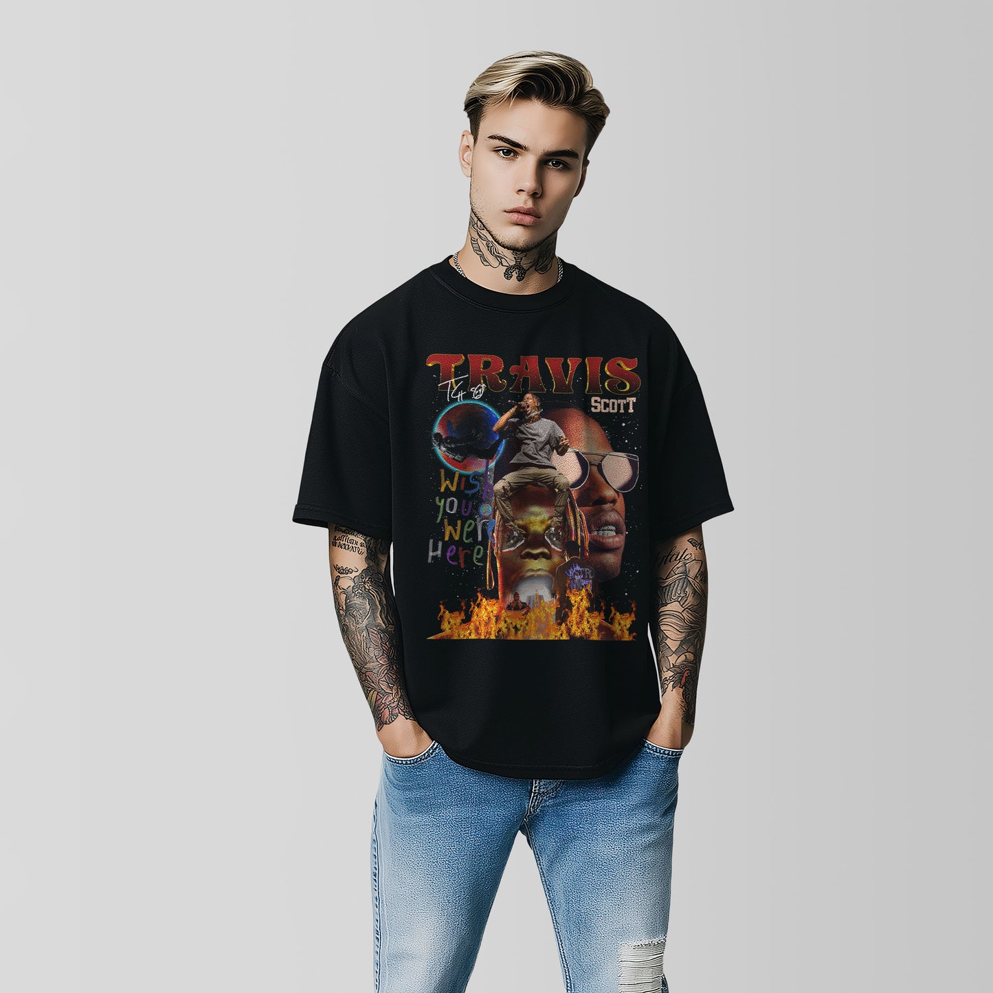 Camiseta Travis Scott ''Astroworld''